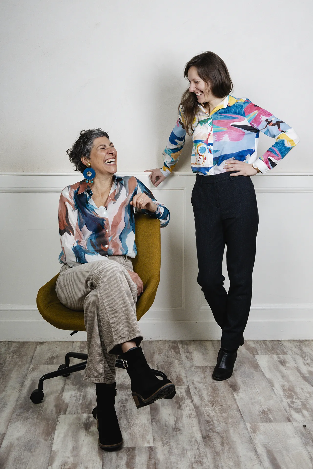 Léonie Zago et Lise Guilbert